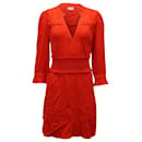 Ba&Sh Grenadine Lady Dress in Red Viscose