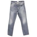 Acne Studios Boy Jeans Scuri Vintage in Cotone Blu