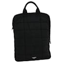PRADA Hand Bag Quilted nylon Black Auth ar7373 - Prada