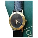 Relógio original Gucci 3000 J couro de relógio de pulso