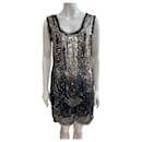 Anna Sui tulle and sequin mini dress, Generously sized
