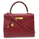 Bold Red Kelly Bag - Hermès