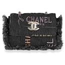 Chanel Black And Multicolor Quilted Denim Mood Belt Bag 