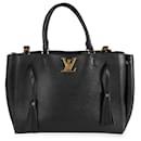 Louis Vuitton Black calf leather Lockmeto Bag