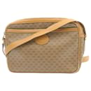 GUCCI Micro GG Canvas Borsa a tracolla a tracolla Pelle PVC Beige Auth am1195g - Gucci