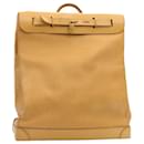 LOUIS VUITTON Epi Steamer Bag Boston Bag Beige LV Auth am1805g - Louis Vuitton