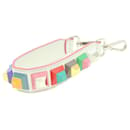 FENDI Bandolera Cuero Blanco Multicolor Auth am189sol - Fendi