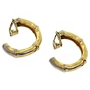 HERMES Earring metal Gold Auth am2548g - Hermès