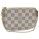 LOUIS VUITTON Damier Azur Mini Pochette Accessoires Pouch N58010 LV Auth am2224g - Louis Vuitton