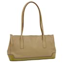 PRADA Borsa a mano Pelle Smalto Marrone Auth am2386g - Prada