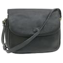 Burberrys Nova Check Shoulder Bag Leather Black Auth am636g - Autre Marque