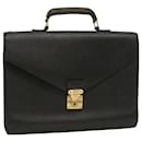 LOUIS VUITTON Epi Serviette Ambassador Business Bag Noir M54412 LV Auth am2600g - Louis Vuitton