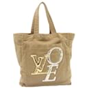 LOUIS VUITTON Thats love Tote Bag Canvas Khaki M95467 LV Auth ai191 - Louis Vuitton