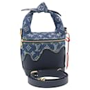 LOUIS VUITTON MonogramDenim goteo crucero japonés ShoulderBag M45970 autenticación 28766EN - Louis Vuitton