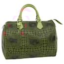 LOUIS VUITTON Monogram Dot Infinity Speedy 30 Kusama Red M40693 LV Auth jk1302a - Louis Vuitton