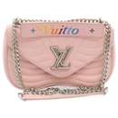 LOUIS VUITTON New Wave MM 2Way Chain Shoulder Bag Pink M52707 LV Auth 28676a - Louis Vuitton