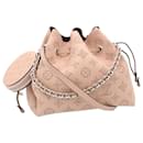 LOUIS VUITTON Monogram Mahina Bella Hand Bag Pink M57068 LV Auth ar6430a - Louis Vuitton