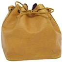 LOUIS VUITTON Epi Petit Noe Shoulder Bag Tassili Yellow M44109 LV Auth ds439 - Louis Vuitton