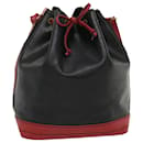 LOUIS VUITTON Epi Noe Shoulder Bag Black Red M44017 LV Auth ds480 - Louis Vuitton