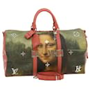 LOUIS VUITTON Masters Collection Keepall Bandouliere 50 Boston M43377 auth 29559NO - Louis Vuitton