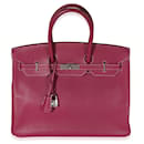 Hermes Limited Edition Tosca Epsom & Rose Tyrien Candy Birkin 35 PHW - Hermès