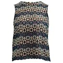 Maxmara Max&Co Crocheted Sleeveless Top in Blue Polyester - Max & Co