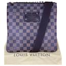 Louis Vuitton Damier Ebene Brooklyn Plate Shoulder Crossbody Bag N41100 a884 