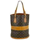 Louis Vuitton Bag Monogram Bucket Gm Canvas Shoulder Hand Bag A918 Authentic 