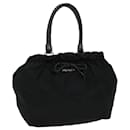 PRADA Hand Bag Nylon Black Auth bs1990 - Prada