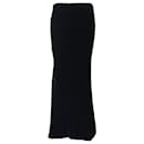 Ralph Lauren Slip Maxi Skirt in Black Viscose 