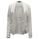 Blazer Theory Open Front in Lino Bianco
