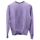 Michael Kors Crewneck Sweater in Purple Wool