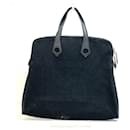 Hermès Sack Ibu MM Handbag Tote Bag Canvas/Leather