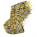 Giuseppe Zanotti maxi wedge bootie with crystal and spike detail
