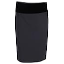 Ralph Lauren Pencil Skirt in Black Polyester 