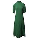 Emilia Wickstead Mimi Cut-Out Cloqué Dress in Green Viscose - Autre Marque