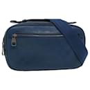 LOUIS VUITTON Damier Infini Ambreil Shoulder Bag Leather Blue N41354 LV bs2075 - Louis Vuitton
