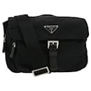 PRADA Shoulder Bag Nylon Black Auth ar7527 - Prada