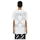 tee shirt slim aéroport blanc cassé - Off White