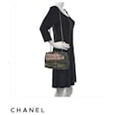 Chanel bolsa com aba lantejoulas coco cuba
