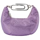 Binder clip 20 Bag in Strass / Lilac - Off White