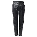 Gucci Shiny Pants in Black Calfskin Leather