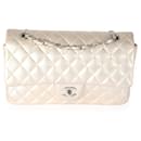 Chanel Metallic Gold Quilted Lambskin Medium Classic Double Flap 