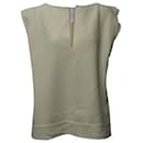 Roland Mouret Sleeveless Blouse in White Polyester