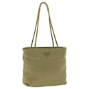 PRADA Shoulder Bag Nylon Khaki Auth cl178 - Prada