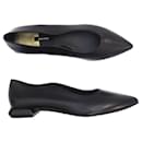 Gino Rossi leather ballet flats in black Size 39,5