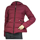 MONCLER AUBETTE Giubbotto purple puffer lightweight down feather jacket size 1 or 14years girls - Moncler