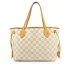 Small Damier Azur Neverfull PM Tote Bag - Louis Vuitton