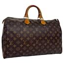 Louis Vuitton Monogram Speedy 40 Hand Bag M41522 LV Auth ar7549