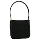 PRADA Shoulder Bag Suede Black Auth ar7576 - Prada
